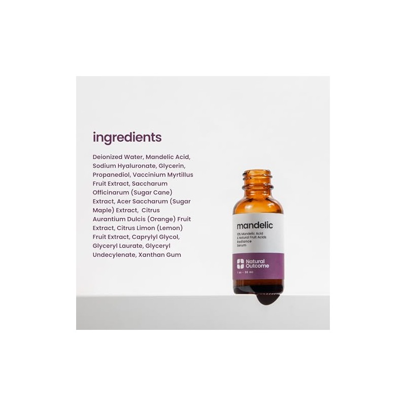 Natural Outcome Mandelic Acid Serum - 30 ml