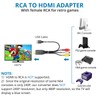 AUTOUTLET AUTOUTLET RCA to HDMI Converter 1080P/720P HD Conversion, Relive