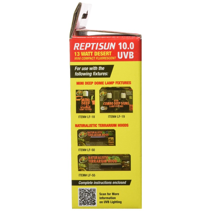 Reptisun 10.0 Uvb Mini Compact Fluorescent 13 Watt