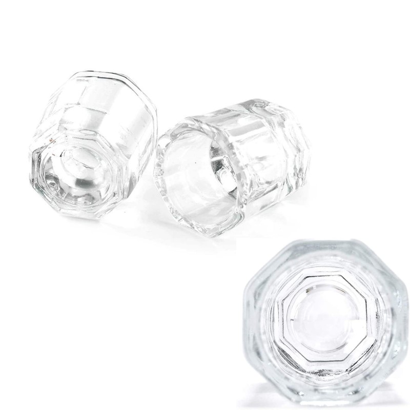 Glamified Dappen Dish Bowl Set of 2 Cup and Eyebrow