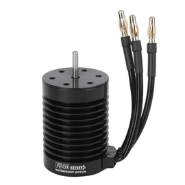 RC Motor, F540 Waterproof 4 Pole Non-Inductive Brushless Motor Accessories RC Electric Motor for 1/10 RC Car (4370KV)
