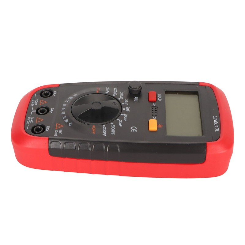 Digital Capacitance Meter 0.1pF to 20,000uF High Accuracy Backlit Function