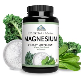 Optimal Health Systems Magnesio, glicinato de magnesio patentado, 291 mg, mezcla para la salud de los músculos y los huesos y la regularidad cardíaca 