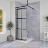 Sealskin Brix Shower Curtain PEVA PVC Free Waterproof Bath Shower