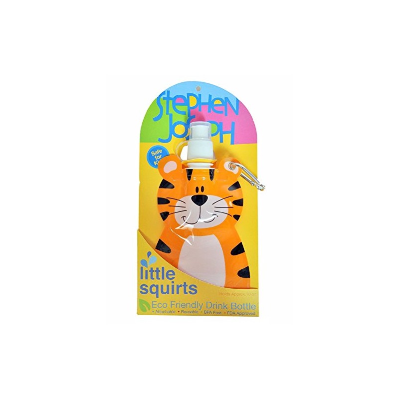 Little Squirts Drink Bottle by Stephen Joseph (Tiger)