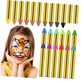 WOONEKY Face Paint Crayons Body Paint Sticks Oil Pastel Crayons Colors Supplies