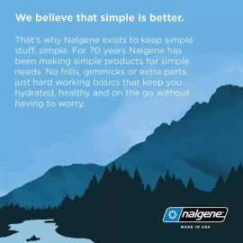 Nalgene - Botella De Agua Portátil Sin Bpa