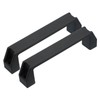 PATIKIL Plastic Pull Handles 180mm Hole Centers, 2 Pcs Square