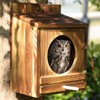 Ansonation Large Owl House,Screech Owl Nesting Boxes for Outside 14''x
