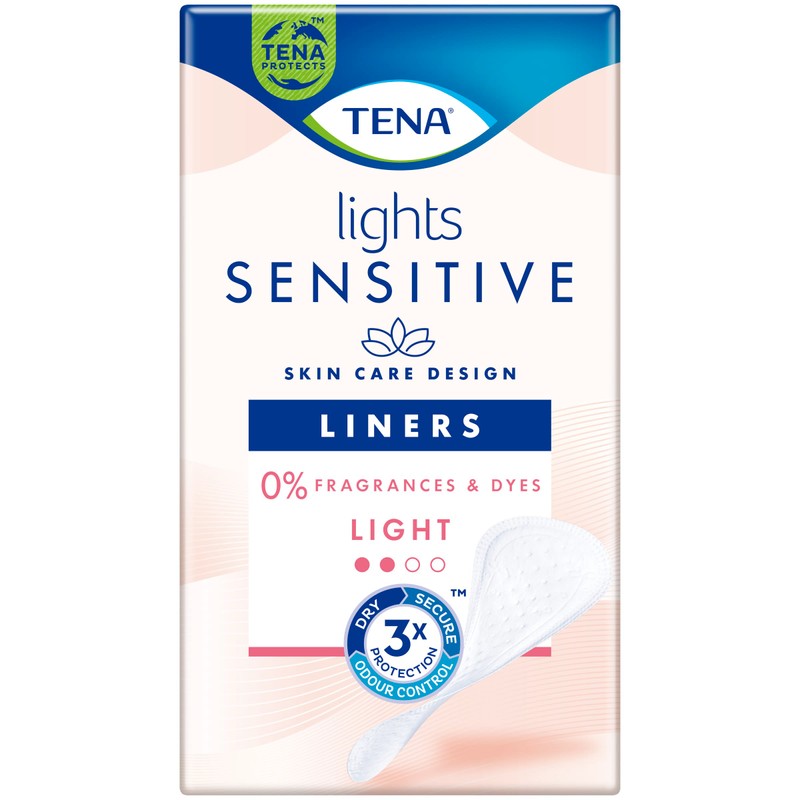Lights by TENA Light Liners (3 Packs of 28)