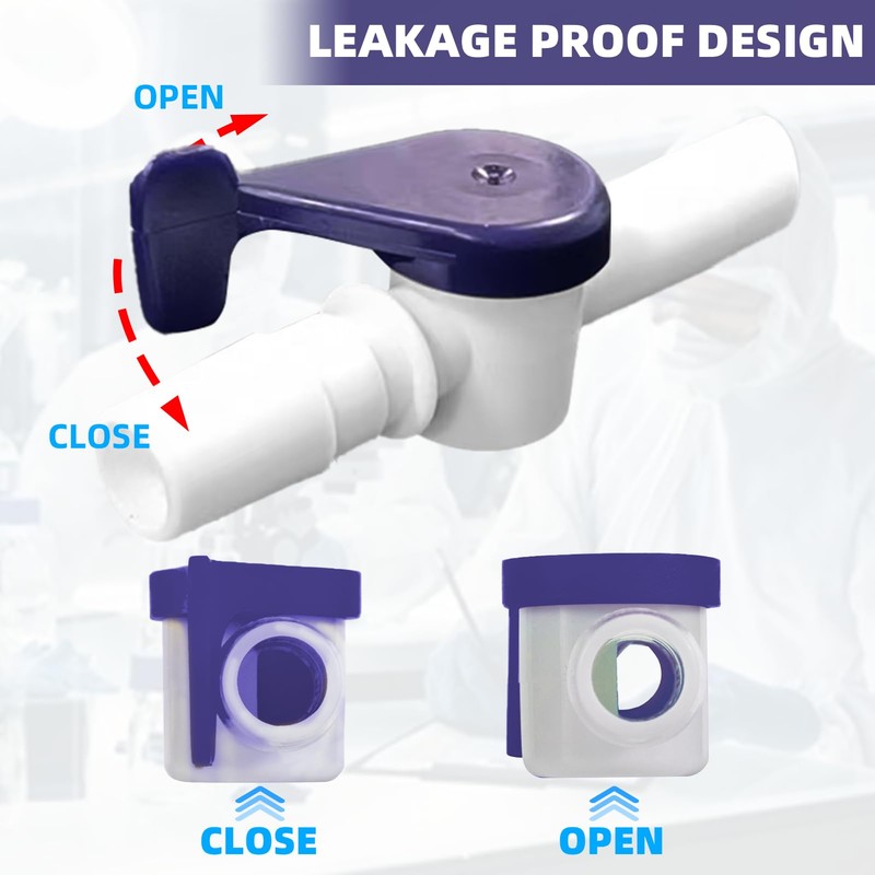 5 Packs Catheter Valve, Urine Drainage Catheter Valves, Comfortable Soft