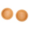 Hamburger Coaster Set Heat Insulation Cute Exquisite Wood Drink Coasters