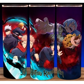 Glow in the Dark Jujutsu Kaisen JJK Yuji Itadori Anime Cup Mug Tumbler 20oz