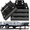 RV Jack Pads for Four-Point Trailer Jack Stands, with 6.3"