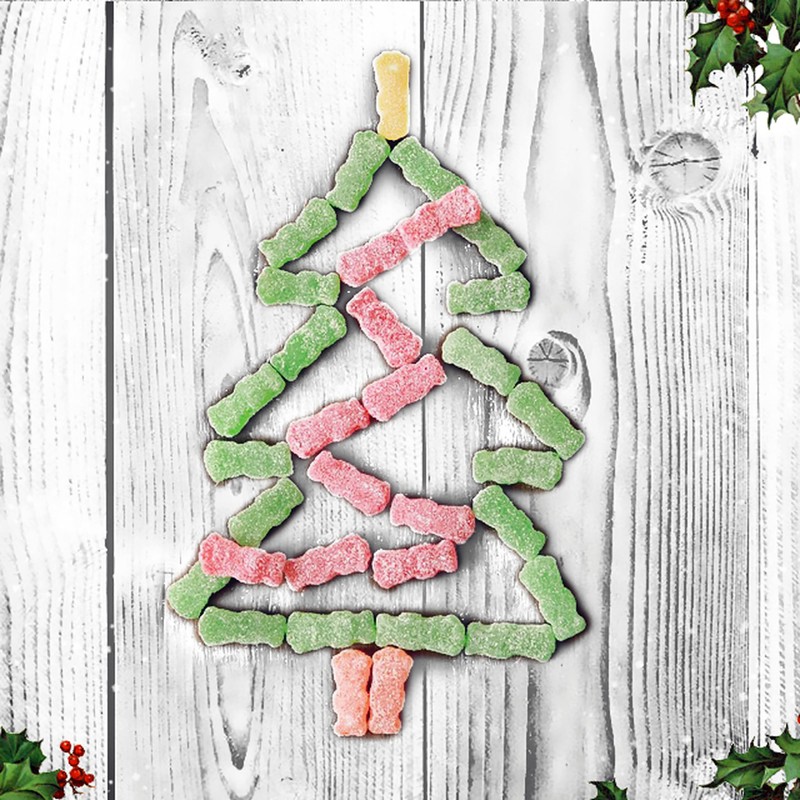 SOUR PATCH KIDS Red & Green Soft & Chewy Holiday