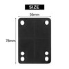 Ahvqevn Rubber Skateboard Riser Pad 1/8 3Mm Pack of 2