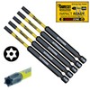 5 x SabreCut SCTP2589_5 89mm T25 TX25 Torx Tamper Proof