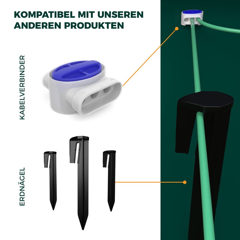 kanoo® Universal Boundary Cable for Robotic Lawnmower - Boundary Wire