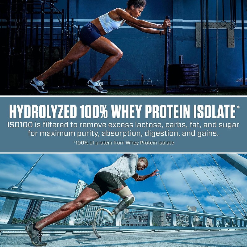 Dymatize ISO 100 Hydrolyzed Strawberry 932g - Whey Protein Hydrolysate