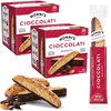 Nonni's Cioccolati Dark Chocolate Almond Biscotti Cookies – Individually Wrapped