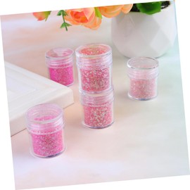 Healeved 15pcs Gradient Sequins Nail Glitter Powder Ultra-fine Dipping Shimmering Effect for Nail Art Manicure Colorful for Salon Use