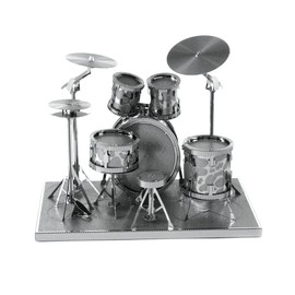 Fascinations Metal Earth Drum Set 3D Metal Model Kit