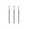 STALEKS PRO Set of 3 Diamond Cuticle Mills 3.4 x
