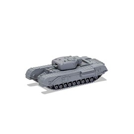 Corgi Diecast Tank - WT91204 Churchill MK III - British Military Metal Tank Toy with in Game Codes and Display Box - Die Cast World War II Models for Adults, Dark Green