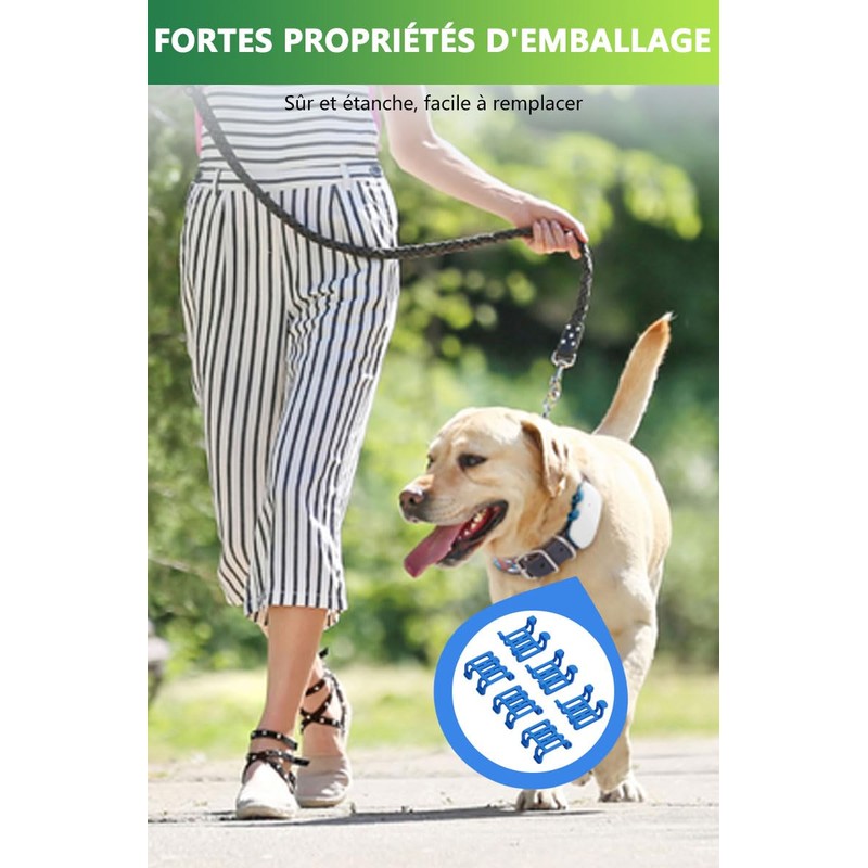 Bouge Flexible Clips for Tracti GPS Dog 4 - Dog