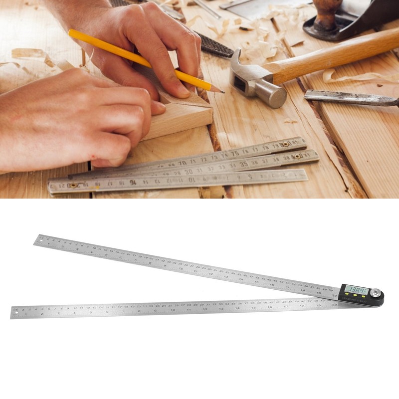 Digital Angle Finder Ruler 2 in 1 Goniometer Protractor Tool