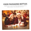 Operitacx Pack of 20 sealed bottles, durable plastic bottles, food
