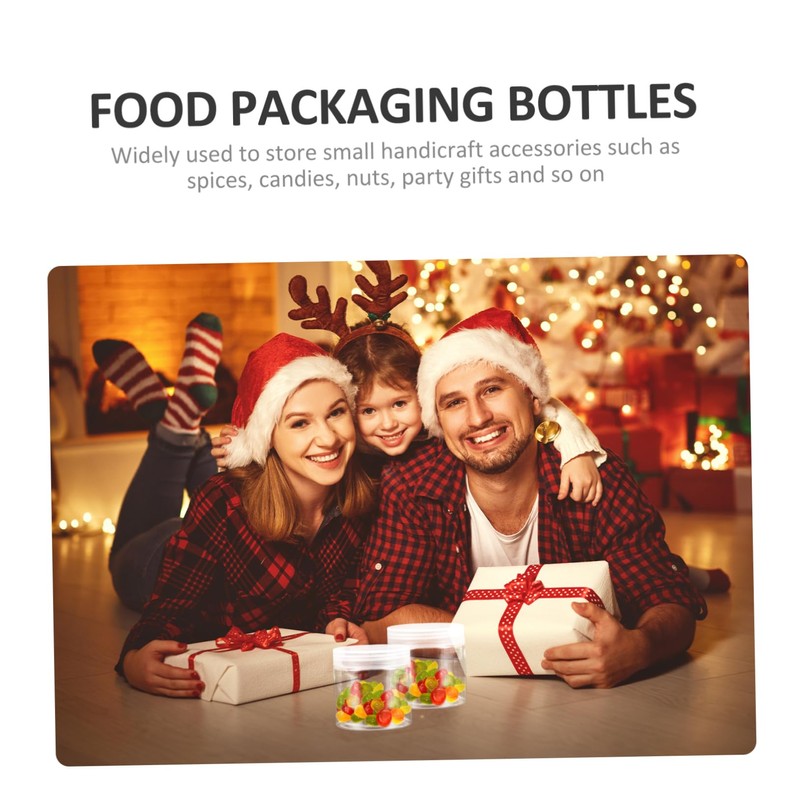 Operitacx Pack of 20 sealed bottles, durable plastic bottles, food
