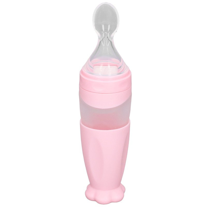 Feeding Bottle Spoon Easy Use Filtration Multipurpose Good Sealing Safety