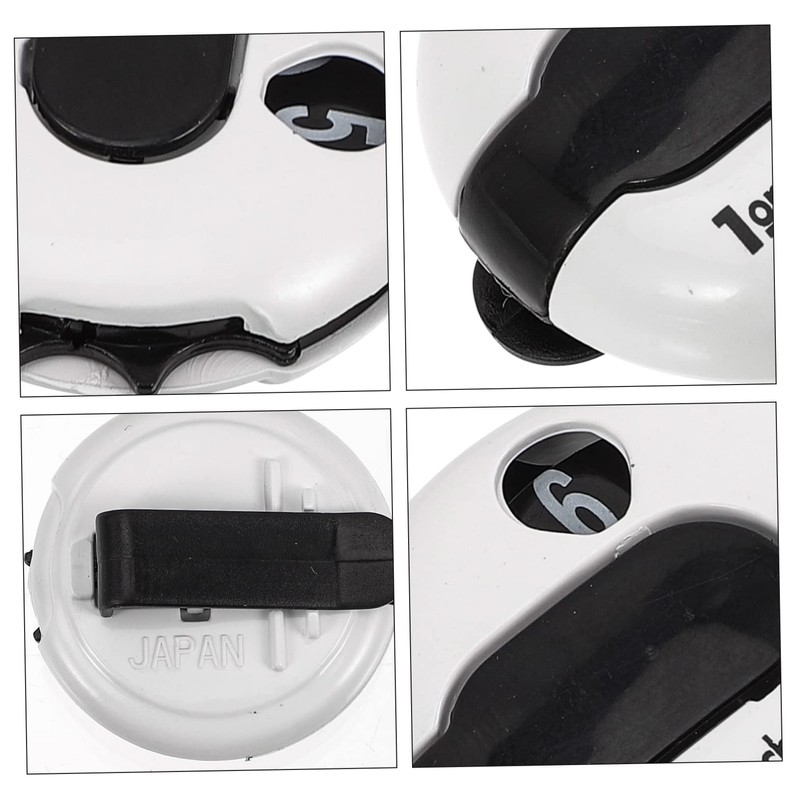 Outanaya Portable Golf Score Counter Hat Clip Durable Scoring Device