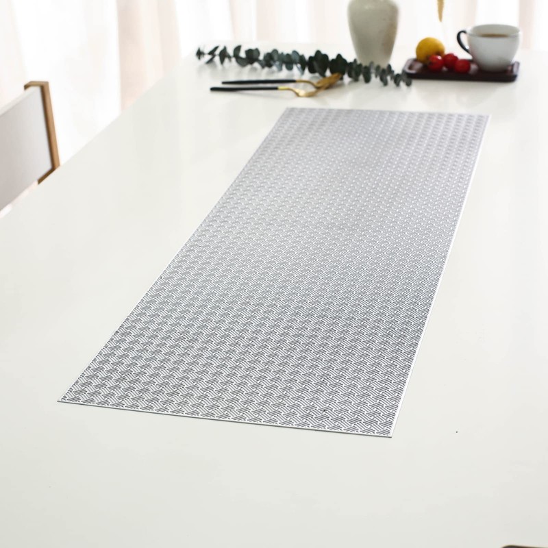Hosoncovy Hollow Table Runner Non-slip Decorative PVC Table Mats Placemat