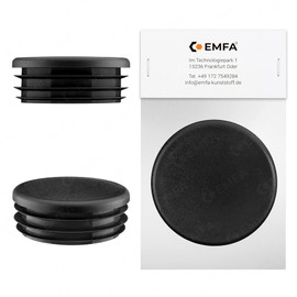 EMFA Round plug cover cap plastic lamellar plug