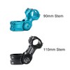 Boenoea 31.8 25.4 Bicycle Stem, 0~60 Degrees, 90 mm, 110