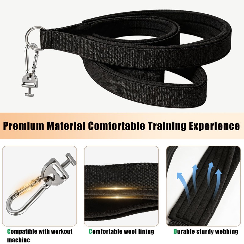 Pilates Loops Compatible with Tonal Smart Home Gym, Double Loop