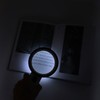 30X Handheld Large Magnifying Glass UV Banknote Inspection Magnifying Glass