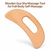 Wooden Gua Sha Massage Tool for Full-Body Self-Massage – Manual
