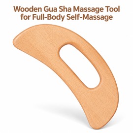 Wooden Gua Sha Massage Tool for Full-Body Self-Massage – Manual Wood Scraper for Back Massage and Daily Relaxation