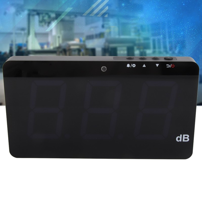 SW‑525A Wall Mounted LCD Display Digital Sound Level Meter USB