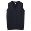 EASTBOY 1226002 Women's Vest, 2nd Cotton Blend, Navy × red