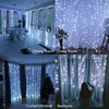 Curtain String Lights, 300 LED Fairy Lights with 8 Light