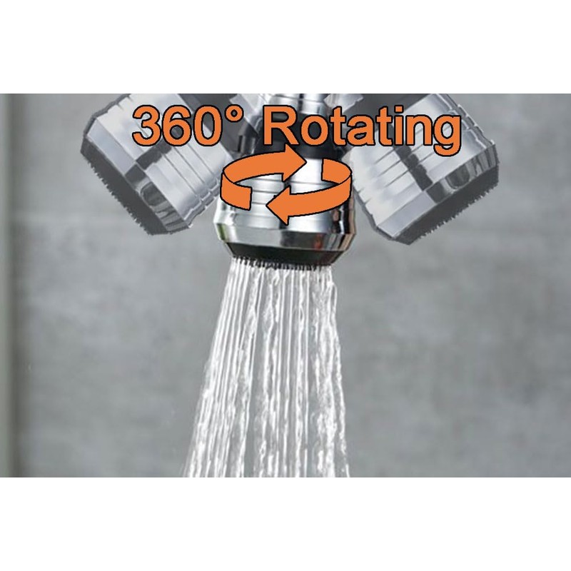 360° Rotating Sink Water Faucet Filters for Kitchen Short Styles