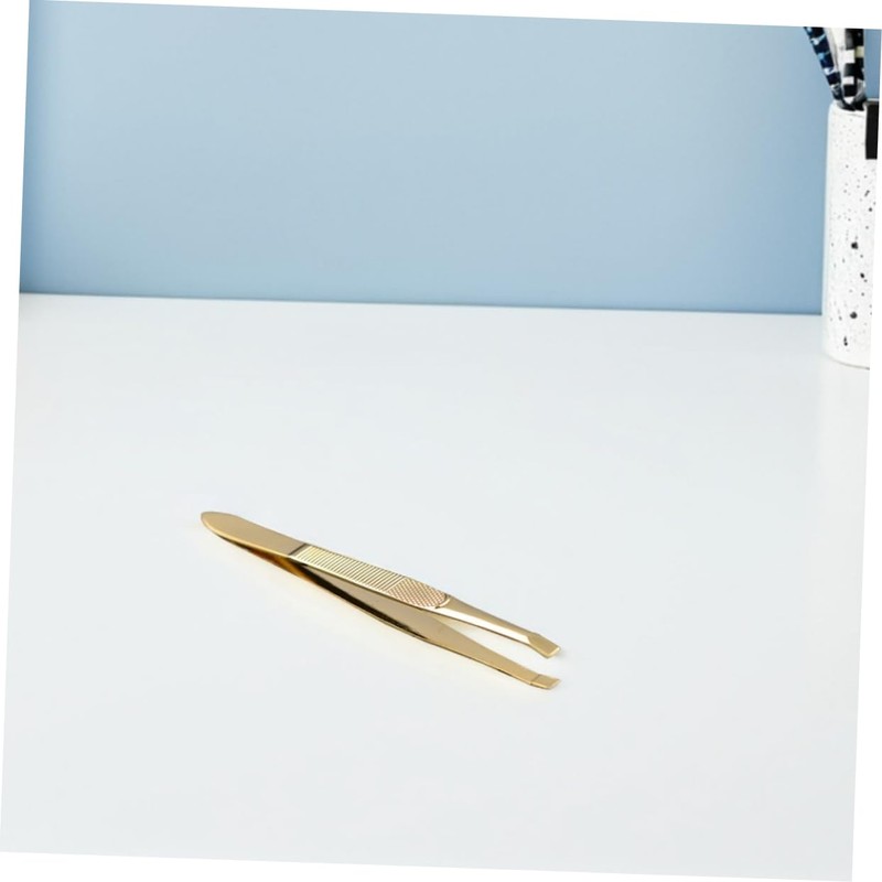 OATIPHO 10 pcs Stainless Steel Eyebrow Tweezer Removal Tools for