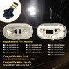 Overhead Console Light Assembly Compatible with 2004-2008 Ford F-150, 2006-2008