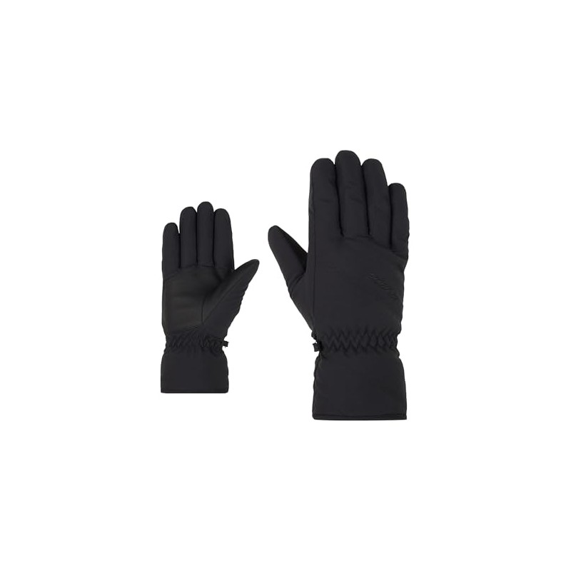 Ziener KAILANY Women's Ski Gloves Winter Sports Black 6.5