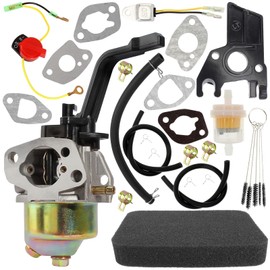 LIYYDS Carburetor Kit Compatible with Champion 3000W 3500W 4000 Watt 6.5HP DJ168F-14100-B DJ170FD-14100-B ST168FD-1130003 ST168FD-1130005 40008 40012 40026 40049 45633 46493 46514 46515 46516 46517