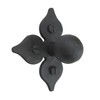 Bushere and Son Rustic Spanish Style Spade Wrought Iron Cabinet